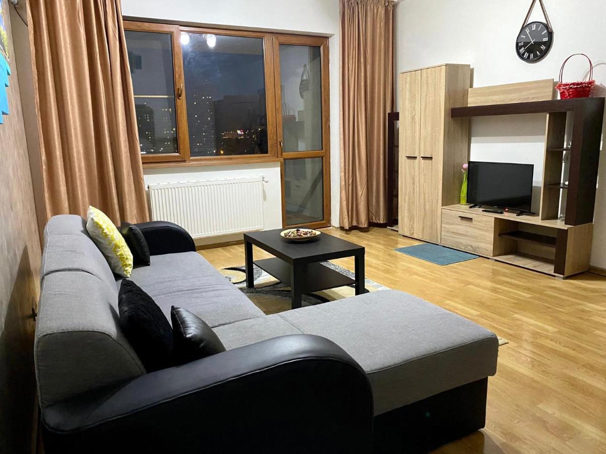 Sky Modern 1 Bedroom Apt W Free Parking บูคาเรสต์ ภายนอก รูปภาพ